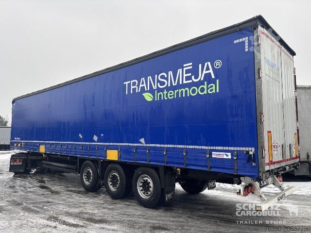 Åben sættevogn med presenning Schmitz Cargobull Semitrailer Curtainsider Standard