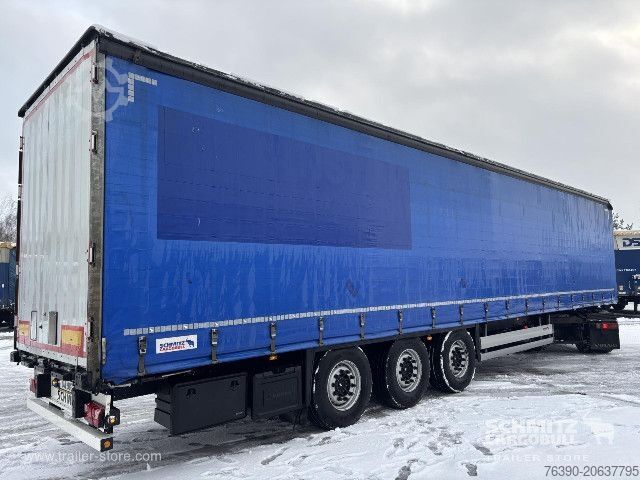 Åben sættevogn med presenning Schmitz Cargobull Semitrailer Curtainsider Standard