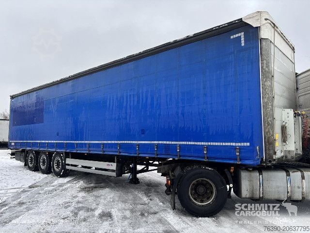 Åben sættevogn med presenning Schmitz Cargobull Semitrailer Curtainsider Standard