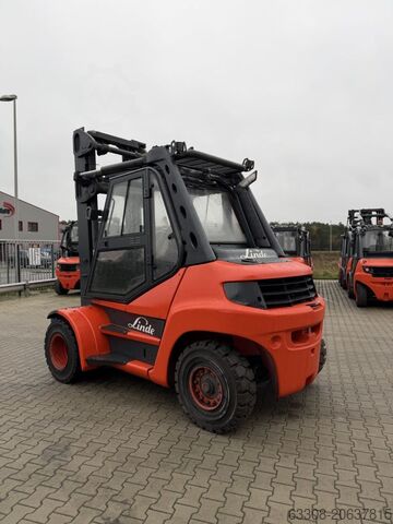 Diesel gaffeltrucks Linde H80D-02