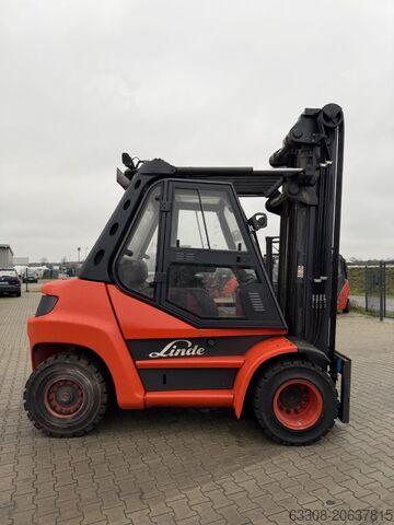 Diesel gaffeltrucks Linde H80D-02