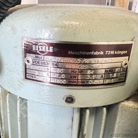 αυτόματο εγκιβωτισμένο δισκοπρίονο EISELE VMS 120