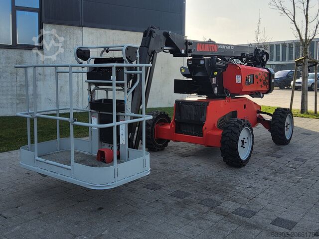 Leddelt teleskopisk arbejdsplatform Manitou MANGO 12