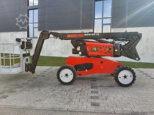 Leddelt teleskopisk arbejdsplatform Manitou MANGO 12