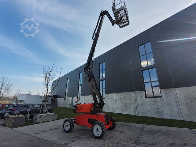 Leddelt teleskopisk arbejdsplatform Manitou MANGO 12