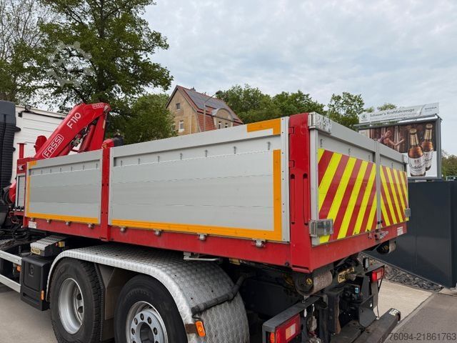 Φορτηγό γερανός roll-off  Abrollcontainer Kranmulde neuwertig