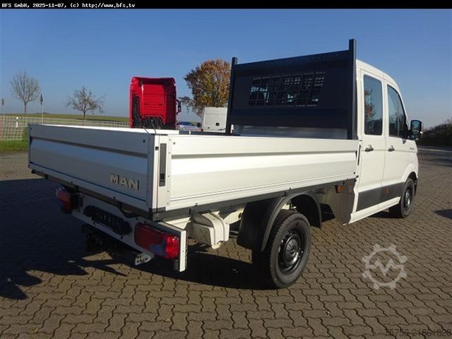 Φορτηγό pick-up MAN TGE 3.180 4x2 F SB DoKa, Bau Paket