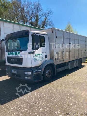Nákladní vůz pro přepravu dobytka MAN TGM 15.290 / Menke / load 7750kg / E5