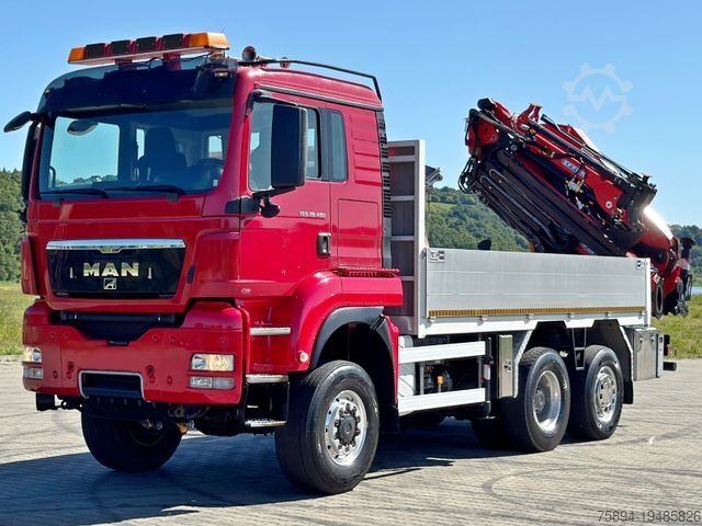 Autolaadkraan MAN TGS 28.480 * EFFER 255/5S + JIB 3S + FUNK * TOP