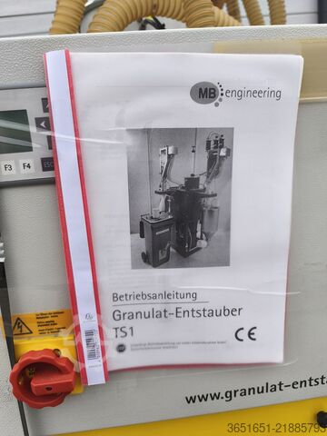 Granulat Entstaubung MB engeneering Entstaubung