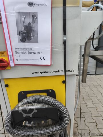 Granulat Entstaubung MB engeneering Entstaubung