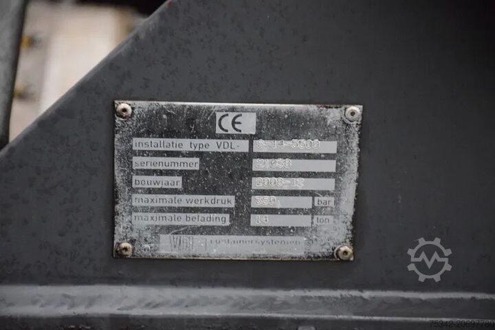 Kanca kol sistemi Iveco Stralis 330