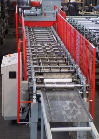 Profilozó gépsor Dachpoll Sp. z o.o. Standing seam (CLICK) machine