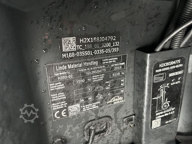 Diesel Forklift Linde H35D-02