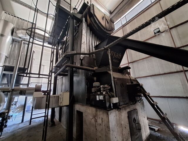 Katı Yakıtlı Buhar Kazanı - 3 t/saat - 8 Bar ENSAH KAZAN Solid Fuel Steam Boiler - 3 t/hour-8 Bar