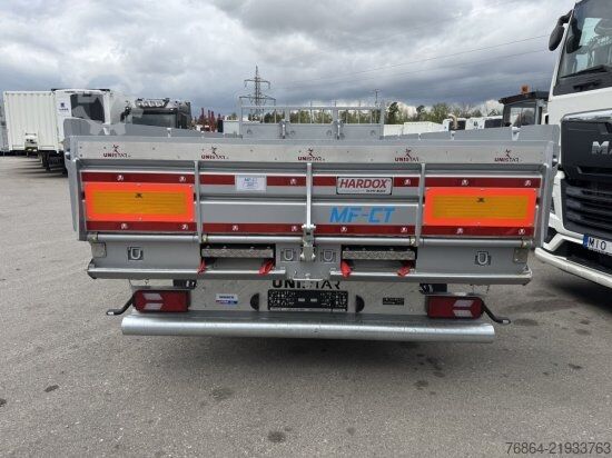Remorcă basculantă trilaterală  MFCT UNISTAR ZPX-K.19.550 ,TANDEMDREISEITENKIPPER, PALETTENBREIT