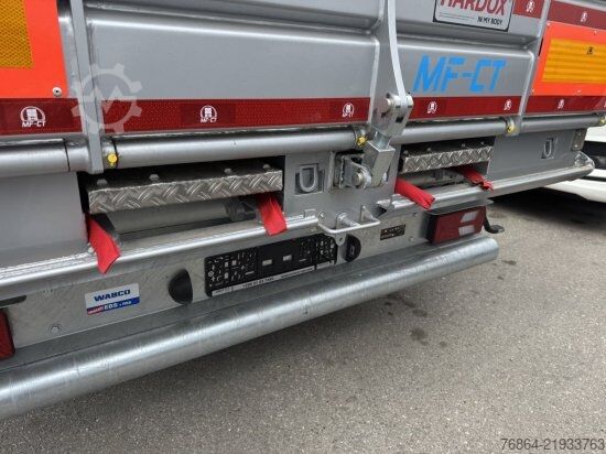 Remorcă basculantă trilaterală  MFCT UNISTAR ZPX-K.19.550 ,TANDEMDREISEITENKIPPER, PALETTENBREIT