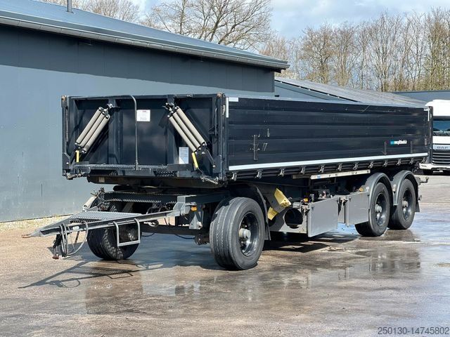 Three-way tipper trailer Stehmann 3.Achs Dreiseitenkipper Stapleraufnahme