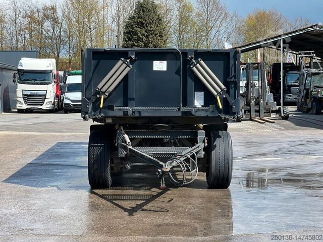Three-way tipper trailer Stehmann 3.Achs Dreiseitenkipper Stapleraufnahme