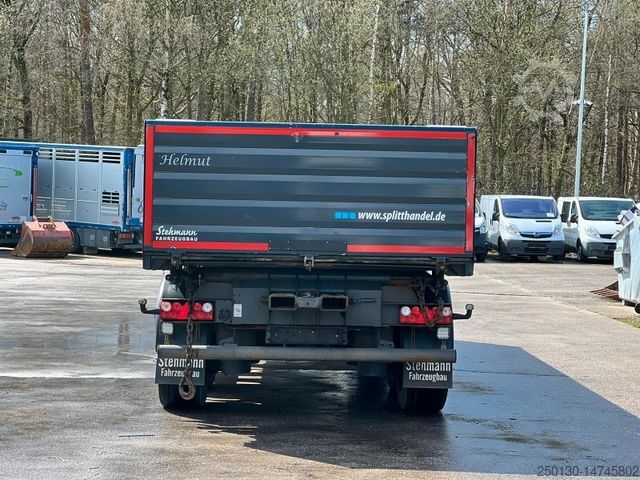 Three-way tipper trailer Stehmann 3.Achs Dreiseitenkipper Stapleraufnahme