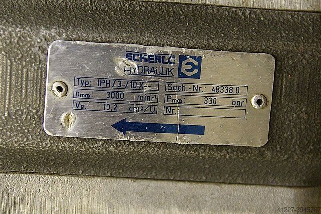 Hidraulikus szivattyú Eckerle** IPH 3-10  IPH/3-/10 X