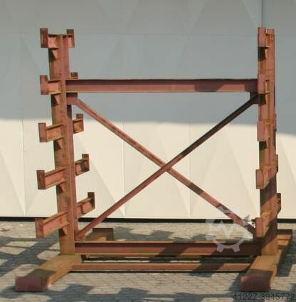 Collar rack Stahl 2,1 m Regal Hoehe 2,17 m