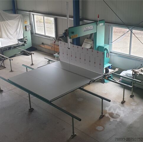 Vertical foam cutting machine Hyma NSL