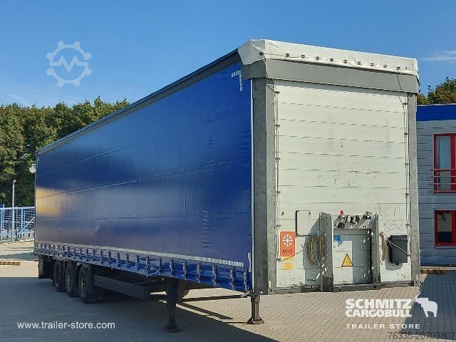Nyitott ponyvás félpótkocsi Schmitz Cargobull Curtainsider Mega