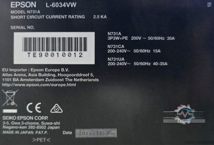 Impresora digital EPSON SurePress L-6034