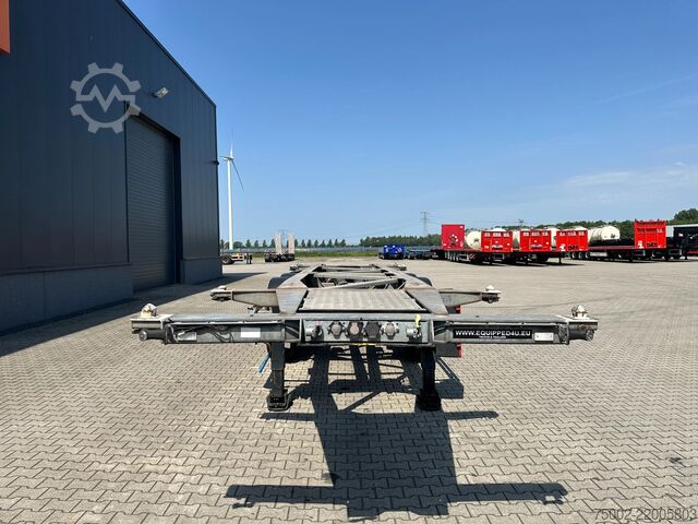 Trasporto di container Van Hool 20FT/30FTDR CHASSIS / galvanized / BPW DRUM / A...