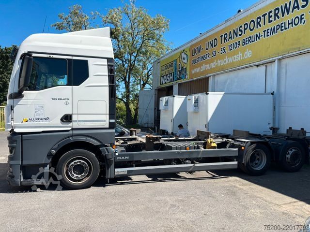 Wechselfahrgestell LKW MAN TGX 26.470 Wechselbrücke