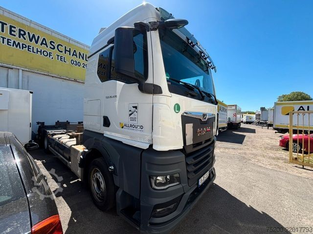 Wechselfahrgestell LKW MAN TGX 26.470 Wechselbrücke