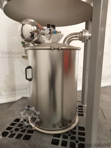 AZO weighing bunker equipped with vacuum filter AZO