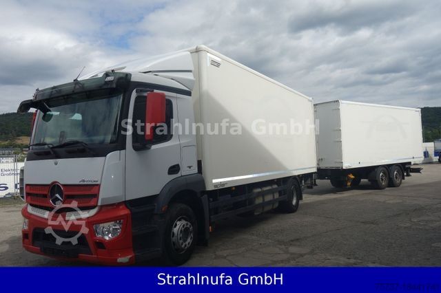 Samochód ciężarowy typu furgon MERCEDES-BENZ 1843 L Antos Koffer + LBW