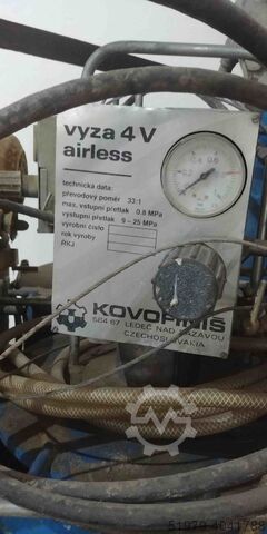 Airless zestaw wysokociśnieniowych urządzeń Kovofiniš Wagner Vyza 4