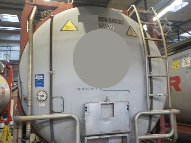 Tankcontainer Van Hool 29.500 Liter Druckluftleitung ADR 8/26