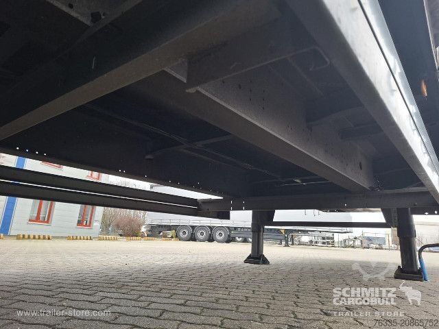 Open semitrailer with tarp Schmitz Cargobull Curtainsider Mega