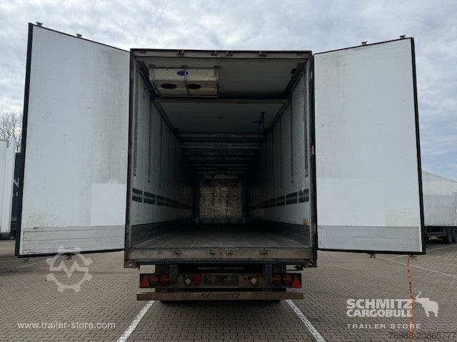 Reefer semitrailer Schmitz Cargobull Tiefkühler Multitemp Doppelstock Trennwand
