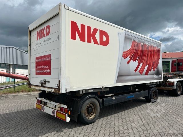 Swap chassis trailer KRONE AZ 18 BDF + Spier Koffer