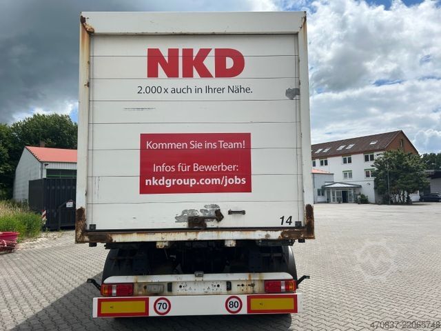 Swap chassis trailer KRONE AZ 18 BDF + Spier Koffer