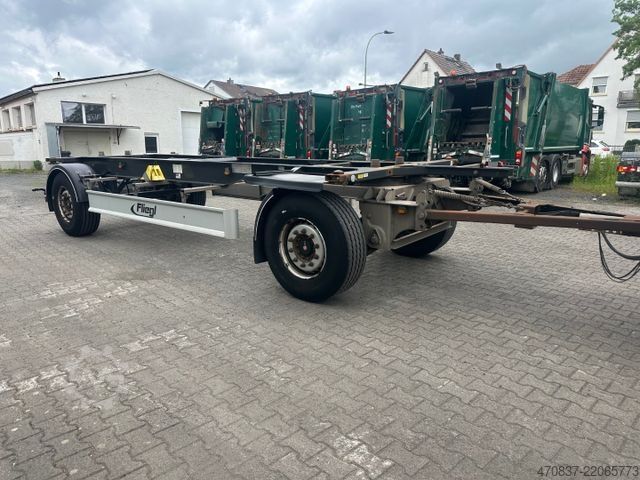 Swap chassis trailer FLIEGL ZWP 18 / Ex-Fahrschule / kein Rost / TüV 02-27