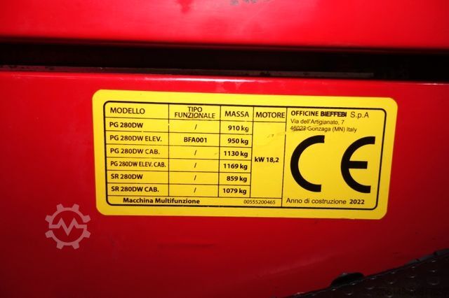 Sonstige Gianni Ferrari PG280 4x4 Inkl vieler Anbaugeräte