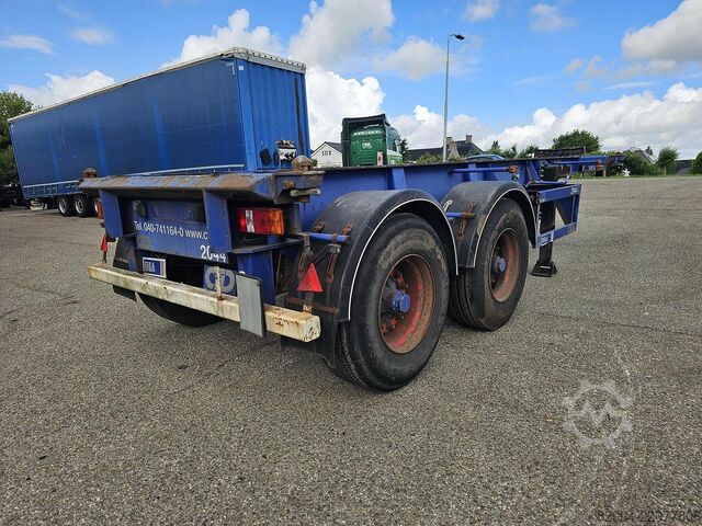 Container transport MKF METALLBAU CS 20 -20 FOOT- CONTAINER CHASSIS -HEAVY DUTY- ...