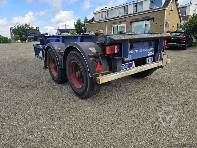 Container transport MKF METALLBAU CS 20 -20 FOOT- CONTAINER CHASSIS -HEAVY DUTY- ...