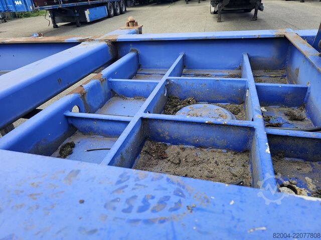 Container transport MKF METALLBAU CS 20 -20 FOOT- CONTAINER CHASSIS -HEAVY DUTY- ...