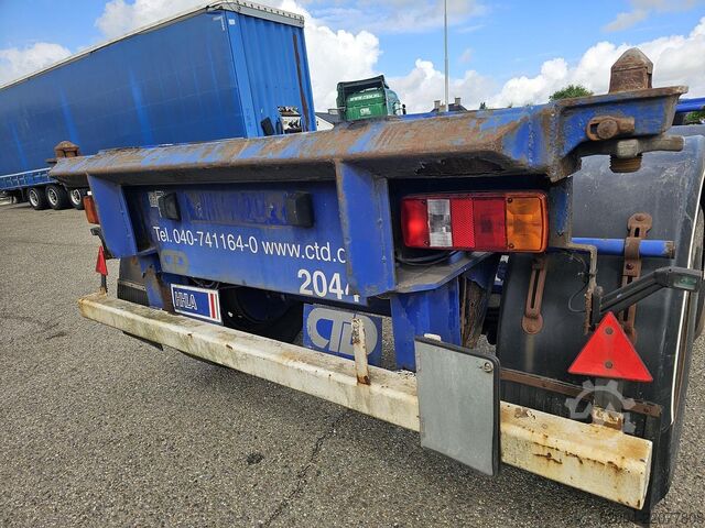 Container transport MKF METALLBAU CS 20 -20 FOOT- CONTAINER CHASSIS -HEAVY DUTY- ...