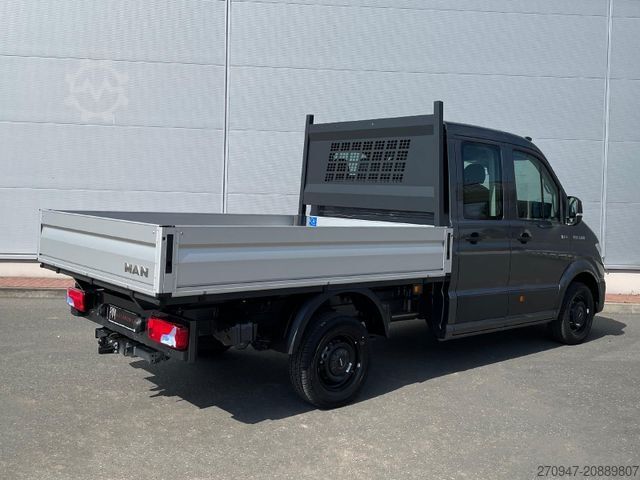 Pick-up van MAN TGE 3.180 Pritsche DOKA MR 4x4 LED TEMP DIFFSPER