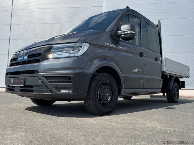 Pick-up van MAN TGE 3.180 Pritsche DOKA MR 4x4 LED TEMP DIFFSPER