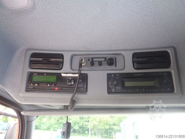 Platós teherautó ponyvával MERCEDES-BENZ Atego 1222 L 5,2 M Diff-Sperre Klima LBW EU5