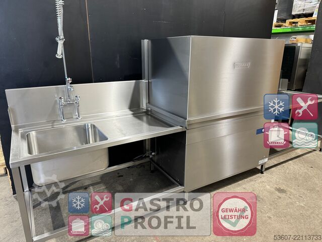 Davlumbaz tipi bulaşık makinesi Hobart UXTH-10A